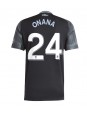 Billige Aston Villa Amadou Onana #24 Bortedrakt 2025-26 Kortermet
